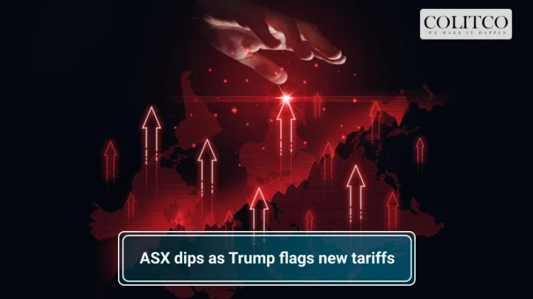 ASX dips as Trump flags new tariffs