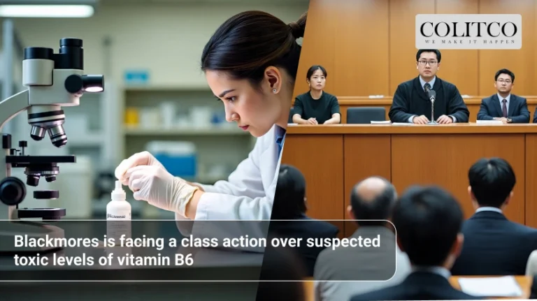 Blackmores is facing a class action over suspected toxic levels of vitamin B6