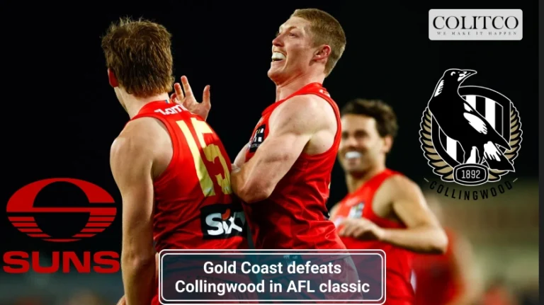 Gold Coast defeats Collingwood in AFL classic