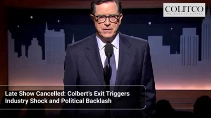 Late Show Cancelled_ Colbert’s Exit Triggers Industry Shock and Political Backlash