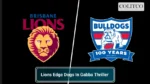 Lions Edge Dogs In Gabba Thriller (1)