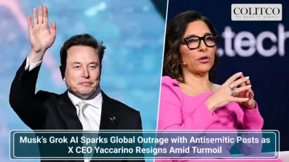 Musk’s Grok AI Sparks Global Outrage with Antisemitic Posts as X CEO Yaccarino Resigns Amid Turmoil