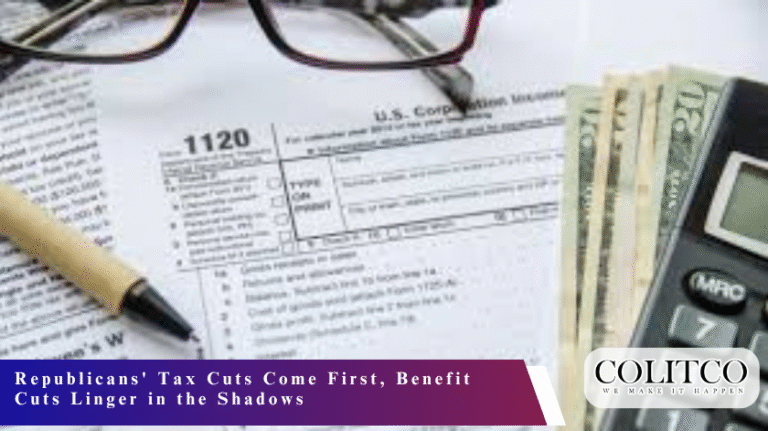 Republicans' Tax Cuts Come First, Benefit Cuts Linger in the Shadows