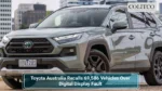 Toyota Australia Recalls 69,586 Vehicles Over Digital Display Fault