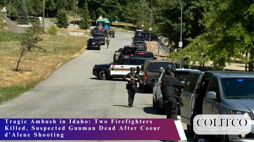 Tragic Ambush in Idaho: Two Firefighters Killed, Suspected Gunman Dead After Coeur d’Alene Shooting