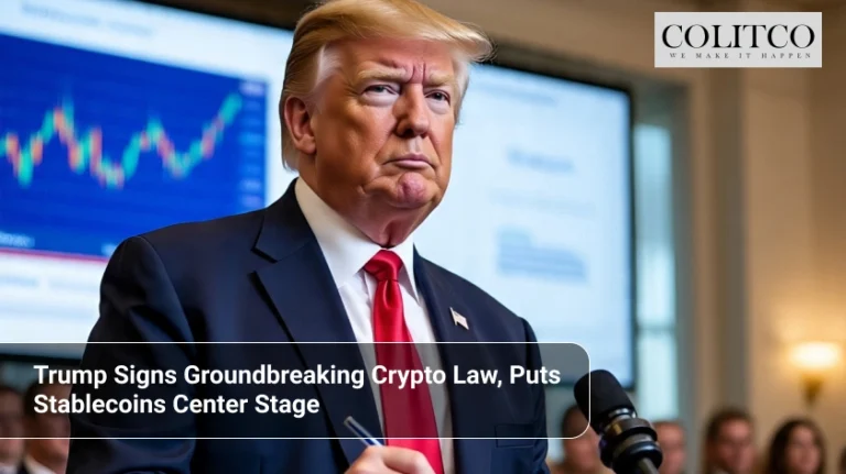 Trump Signs Groundbreaking Crypto Law, Puts Stablecoins Center Stage