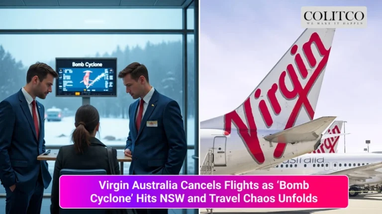 Virgin Australia Cancels Flights as ‘Bomb Cyclone’ Hits NSW and Travel Chaos Unfolds