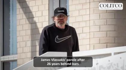 James Vlassakis' parole after 26 years behind bars