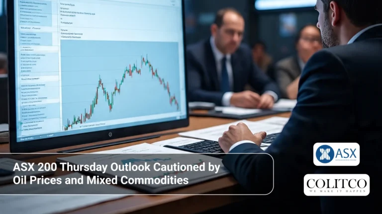 ASX 200 Thursday Outlook Cautioned by Oil Prices and Mixed Commodities