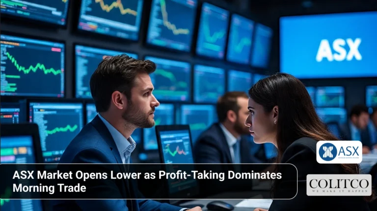 ASX Market Opens Lower as Profit-Taking Dominates Morning Trade