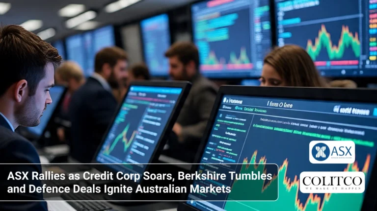ASX Rallies as Credit Corp Soars, Berkshire Tumbles and Defence Deals Ignite Australian Markets