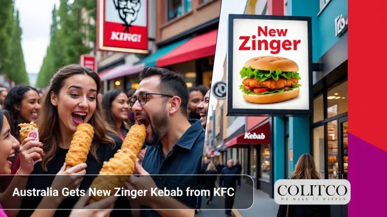 Australia Gets New Zinger Kebab from KFC