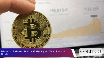 Bitcoin Falters While Gold Eyes New Record High