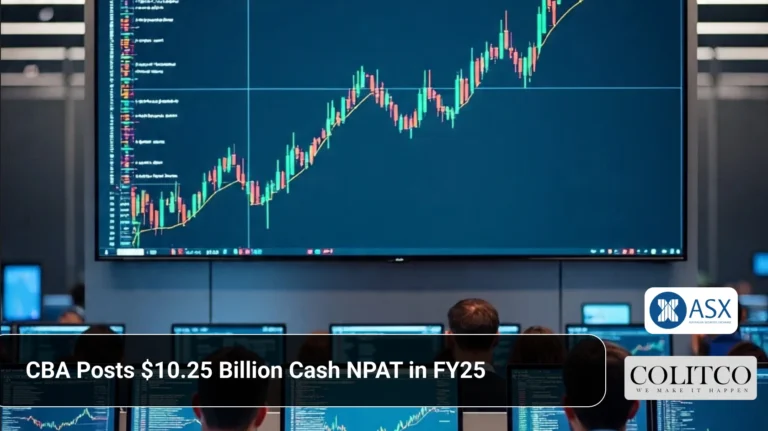 CBA Posts $10.25 Billion Cash NPAT in FY25