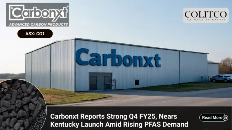 Carbonxt Reports Strong Q4 FY25, Nears Kentucky Launch Amid Rising PFAS Demand