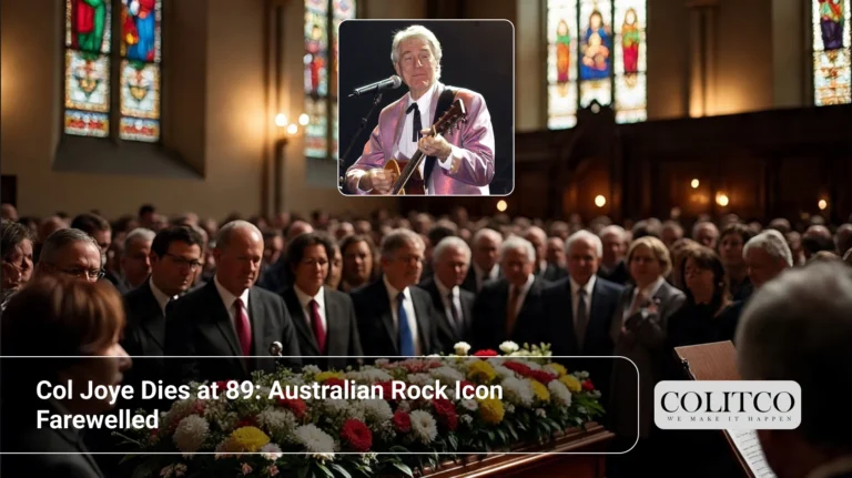 Col Joye Dies at 89: Australian Rock Icon Farewelled