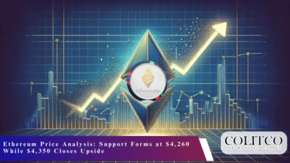 Ethereum Price Analysis Support Forms at $4,260 While $4,350 Closes Upside