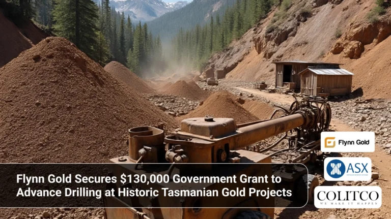 Flynn Gold Secures $130,000 Government Grant to Advance Drilling at Historic Tasmanian Gold Projects