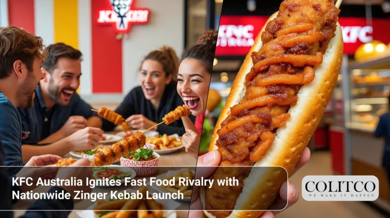KFC Australia Ignites Fast Food Rivalry with Nationwide Zinger Kebab Launch