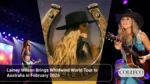 Lainey Wilson Brings Whirlwind World Tour to Australia in February 2026
