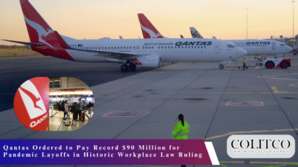 Qantas Ordered to Pay Record $90 Million for Pandemic Layoffs in Historic Workplace Law Ruling