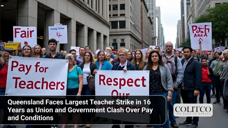 Queensland Faces Largest Teacher Strike in 16 Years as Union and Government Clash Over Pay and Conditions