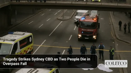 Tragedy Strikes Sydney CBD as Two People Die in Overpass Fall
