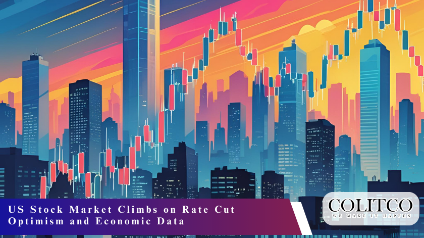 US Stock Market Climbs on Rate Cut Optimism and Economic Data