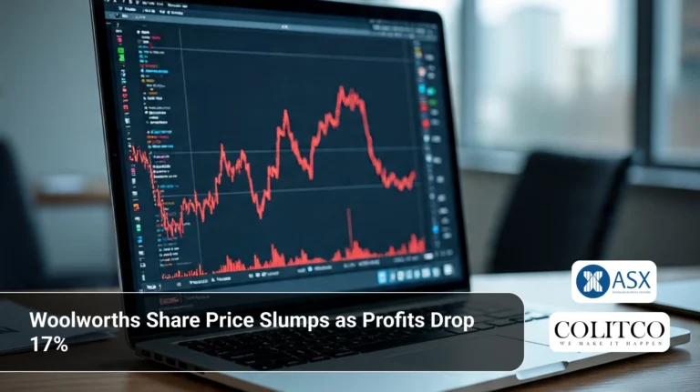 Woolworths Share Price Slumps as Profits Drop 17%
