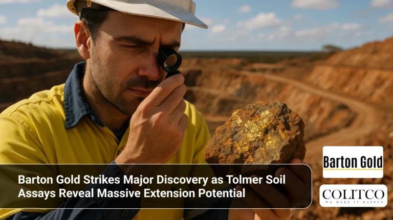 Barton Gold Strikes Major Discovery as Tolmer Soil Assays Reveal Massive Extension Potential
