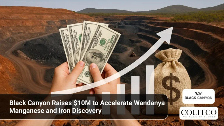 Black Canyon Raises $10M to Accelerate Wandanya Manganese and Iron Discovery