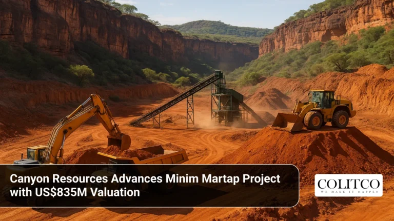 Canyon Resources Advances Minim Martap Project with US$835M Valuation