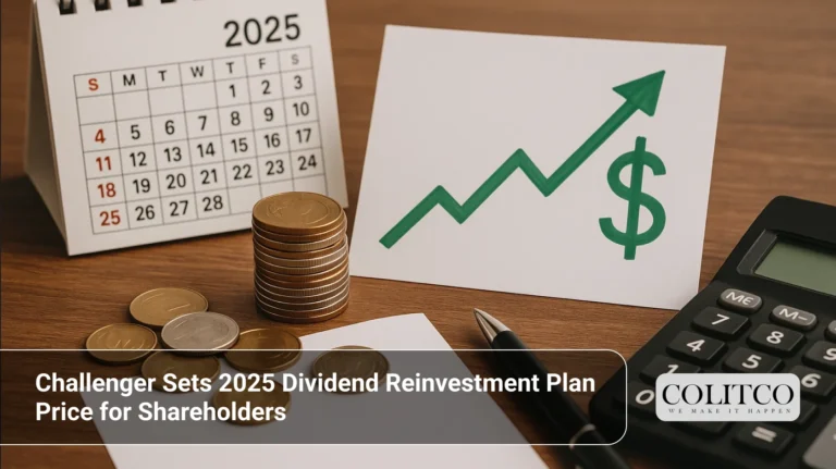 Challenger Sets 2025 Dividend Reinvestment Plan Price for Shareholders