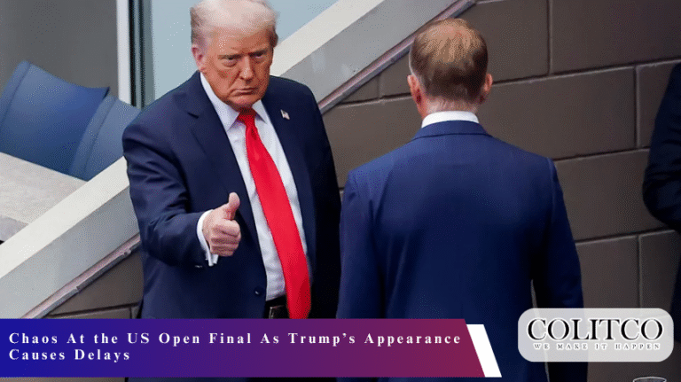 Chaos At the US Open Final As Trump’s Appearance Causes Delays