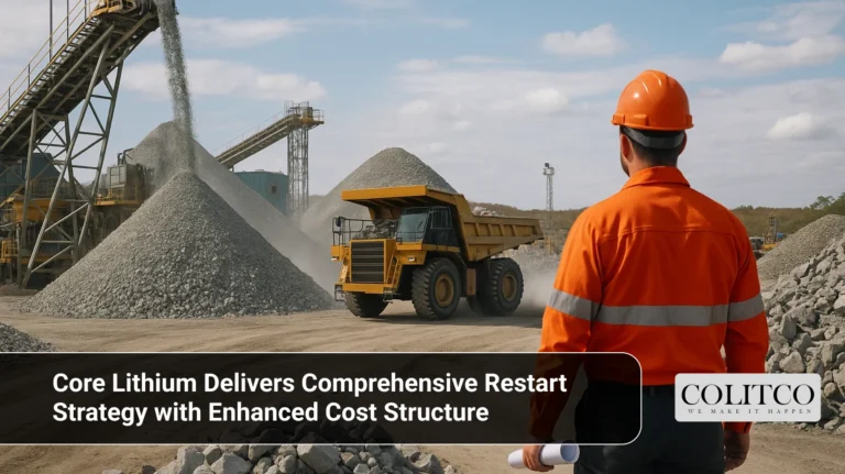 Core Lithium Delivers Comprehensive Restart Strategy with Enhanced Cost Structure