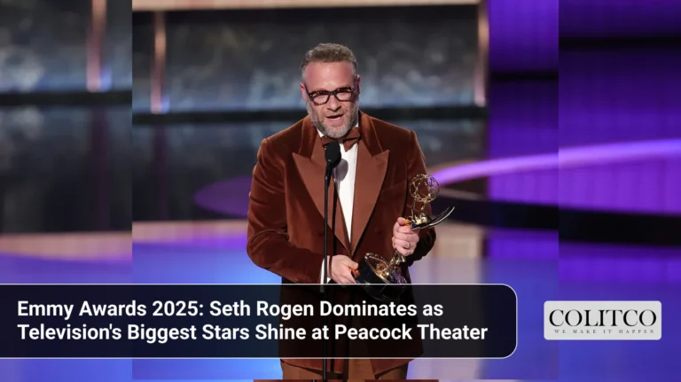 Emmy Awards 2025_ Seth Rogen Dominates as Television's Biggest Stars Shine at Peacock Theater
