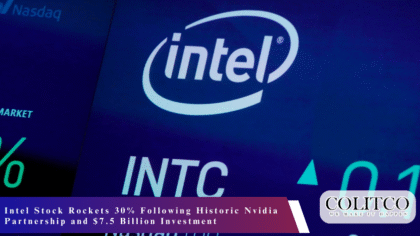 Intel Stock Rockets 30% Following Historic Nvidia Partnership and $7.5 Billion Investment