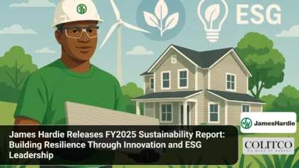 James Hardie Releases FY2025 Sustainability Report_ Building Resilience Through Innovation and ESG Leadership