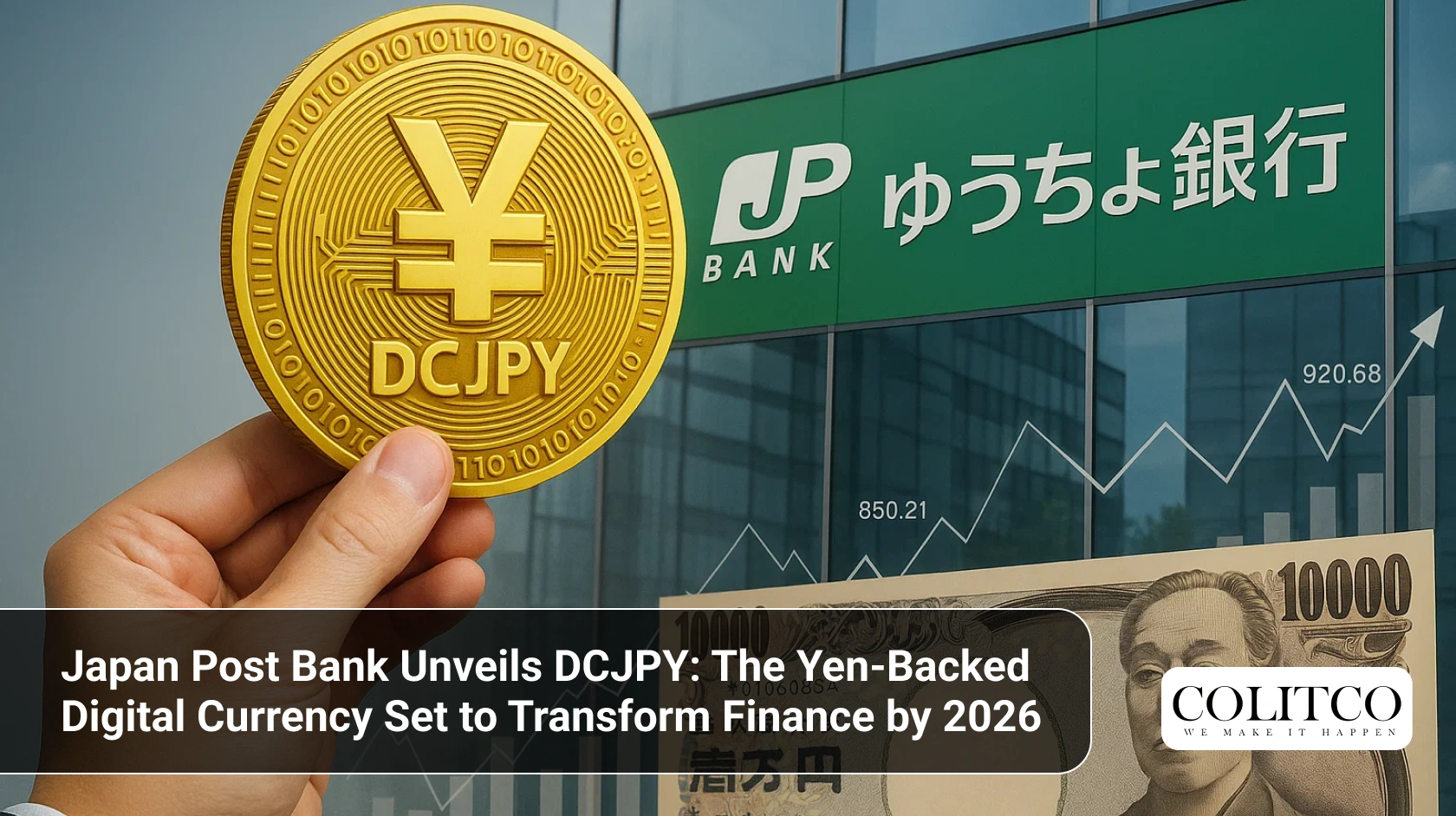 Japan Post Bank Unveils DCJPY_ The Yen-Backed Digital Currency Set to Transform Finance by 2026