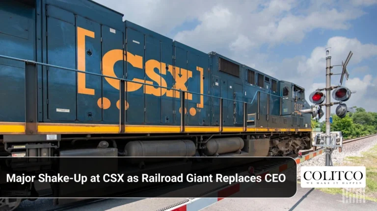 Major Shake-Up at CSX as Railroad Giant Replaces CEO