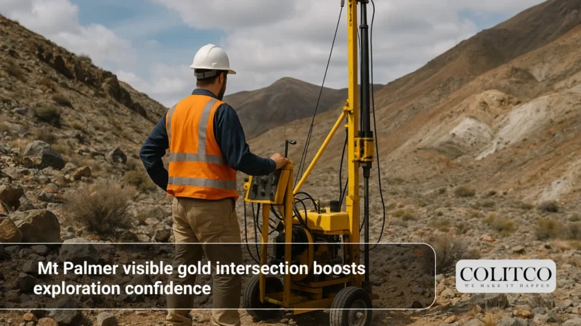 Mt Palmer visible gold intersection boosts exploration confidence
