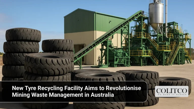 New Tyre Recycling Facility Aims to Revolutionise Mining Waste Management in Australia