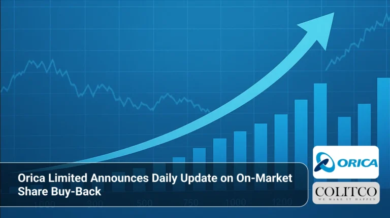 Orica Limited Announces Daily Update on On-Market Share Buy-Back