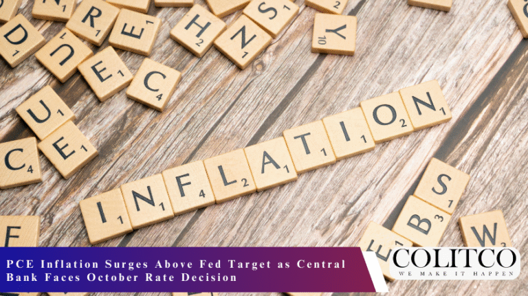 PCE Inflation Surges Above Fed Target as Central Bank Faces October Rate Decision