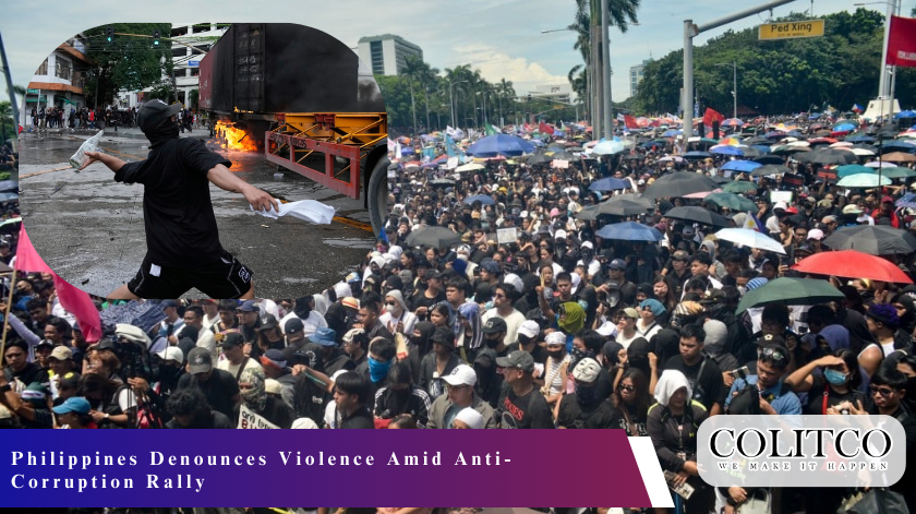 Philippines Denounces Violence Amid Anti-Corruption Rally
