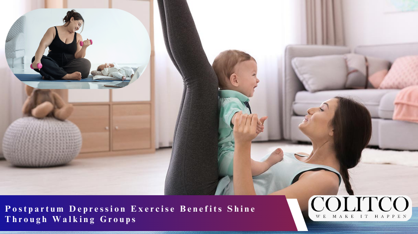 Postpartum Depression Exercise Benefits Shine Through Walking Groups