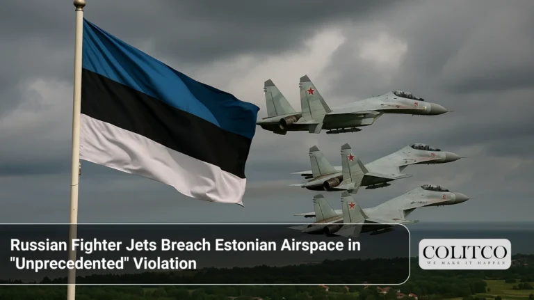 Russian Fighter Jets Breach Estonian Airspace in _Unprecedented_ Violation