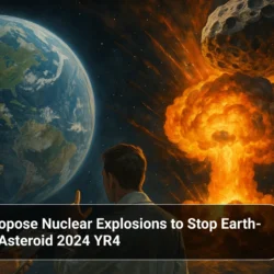 Scientists Propose Nuclear Explosions to Stop Earth-Threatening Asteroid 2024 YR4