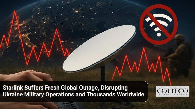 Starlink Suffers Fresh Global Outage, Disrupting Ukraine Military Operations and Thousands Worldwide