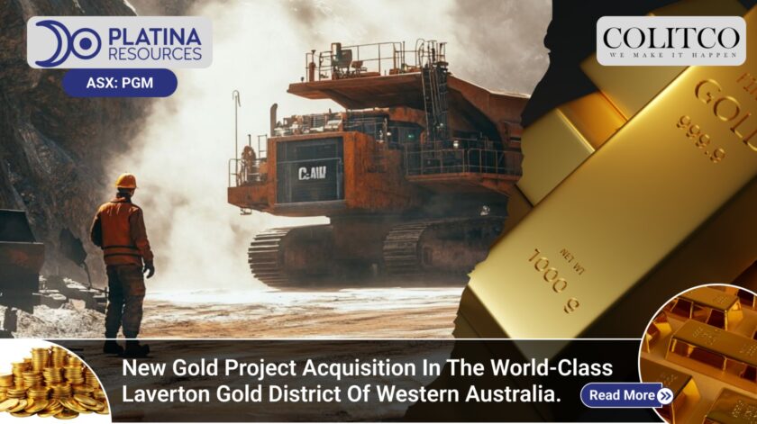 Platina Resources acquisition - Colitco